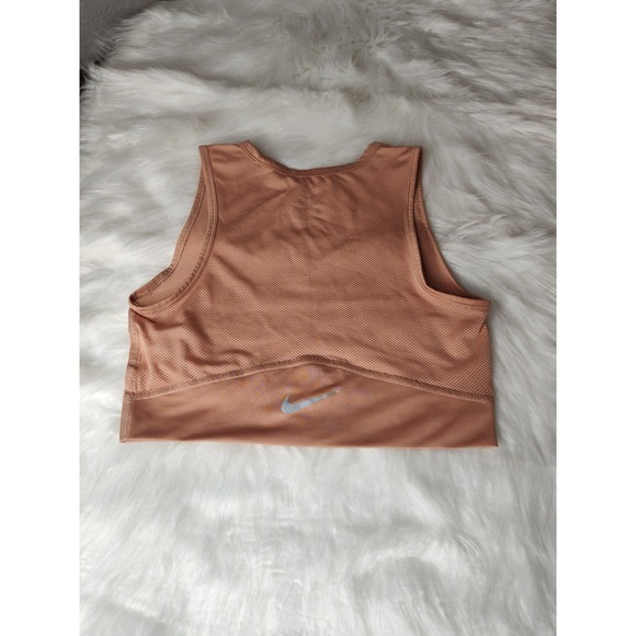 Nike DriFit Cropped‎ Running Tank AA2741-605 Tight Fit - Picture 1 of 5